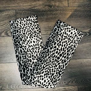 Ardene Soft Cotton Black Grey Ombre Leopard Infinite Scarf